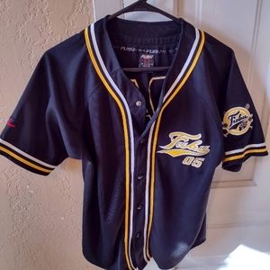 FUBU Button Down Baseball Jersey M(12/14)